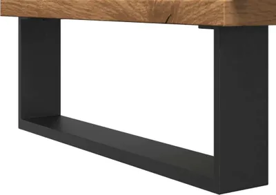 Productafbeelding van Maison Exclusive - Badmeubel Artisan-eikenhout, 30x30x190 cm, houtvezel