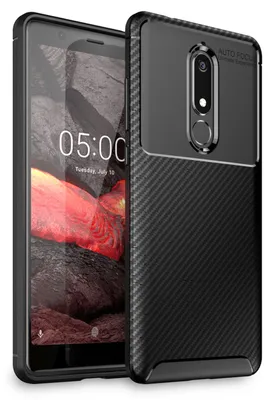 Zdjęcie produktu dla Etui na telefon komórkowy NALIA do Nokia 5.1 (2018) Ultra Slim Silicone Case Cover Thin Bumper