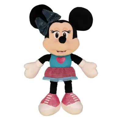 Image de Peluche Minnie en robe 25 cm