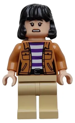 Produktbild von LEGO Minifigur Yaz - Medium Nougat Jacket, Tan Legs (jw126) –