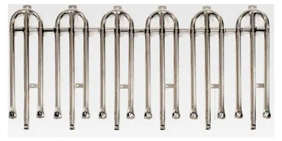 Produktbild von Brennerrohr-Set 6-flammig für Gasgrill und Bräter