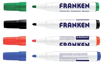 Obrázek produktu pro FRANKEN Whiteboard-Marker U-ACT! Line, farbig sortiert