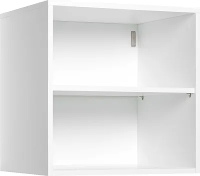 Produktbild von Jugendzimmer - Hängeregal / Wandregal Marincho 08, Farbe: Weiß - Abmessungen: 53 x 53 x 42 cm (H x B x T)