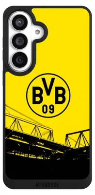 Produktbild von NIVOCASE Handyhülle für Samsung Galaxy S26+ Hülle NIVOpure Case Schwarz BVB Borussia Dortmund Fanartikel
