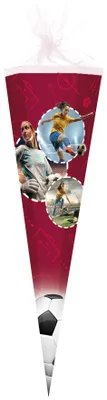 Produktbild von Nestler Schultüte Women's Champions League eckig mit Tüllverschluss 85cm
