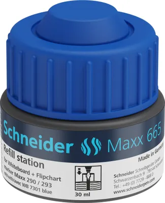 Zdjęcie produktu dla Schneider Schreibgeräte Maxx 665, Niebieski, 30 ml, Maxx 290, 293 (2014+)