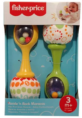Produktbild von Fisher-Price Babys Rumba-Rasseln