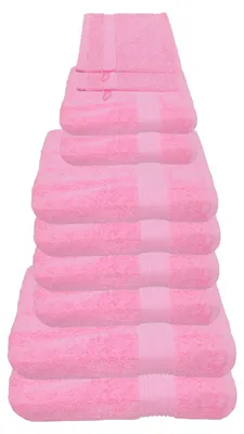 Produktbild von Julie Julsen Handtuch Set Babyrosa,Set:10 tlg. 2 Bade. 4 Hand. 2 Gäste. 2 Wasch.