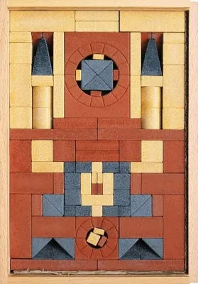Image de Goki Jeu de construction complémentaire 6A - Jouet éducatif Carton Multicolore