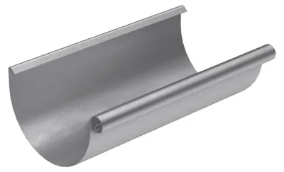 Immagine prodotto di BRYZA Grondaia, zincata Ø 125 mm, lunghezza 3M, zincata naturale