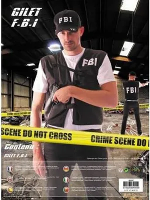 Obrázek produktu pro Vesta FBI pro dospělé