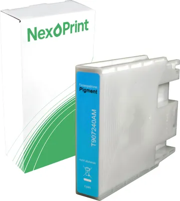 Produktbild von Druckerpatrone kompatibel zu Epson C13T907240 cyan WorkForce Pro WF-6590 DWF Epson WF-6590 DTWFC Epson WF-6590 D2TWFC Epson WF-6090 DW Epson WF-6090 DTWC