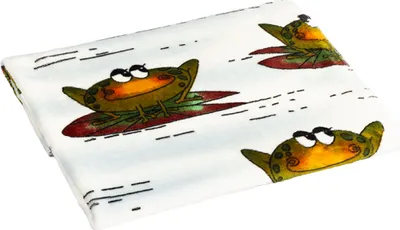 Produktbild von Babydecke ELLA - 75x100 cm - Grün,Weiß