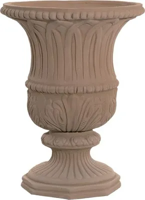Luxus Barock Keramik Terracotta Deko Blumenvase Luxury Baroque Ceramic Terracotta Deco Flower Vase