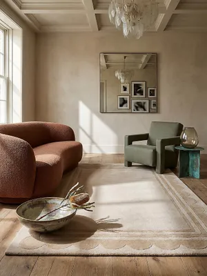 Teppich Beige rechteckig Musteransicht von oben Designkollektion_#sku_SAF503119373481-SAF503119373482#