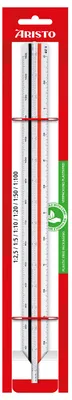 Produktbild von College Dreikantmaßstab (F) 1:2,5:5:10:20:50:100, im Ecoblister