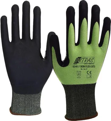 Produktbild von Arbeitshandschuhe | Nitras Skin Flex Cut Schnittschutzhandschuhe | Gr. 6 - 11