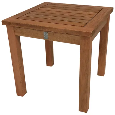 Produktbild von Gartentisch Beistelltisch Tisch 40x40cm Eukalyptusholz