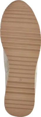 Produktbild von MARCO TOZZI Damen Sneaker flach Reißverschluss Schnürsenkel 2-23782-41, Größe:39 EU, Farbe:Beige