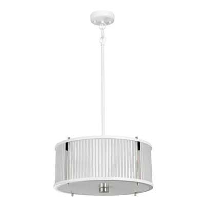 Obrázek produktu pro Závěsné svítidlo Elstead  E27 trojité bílé saténově lakované, leštěné
