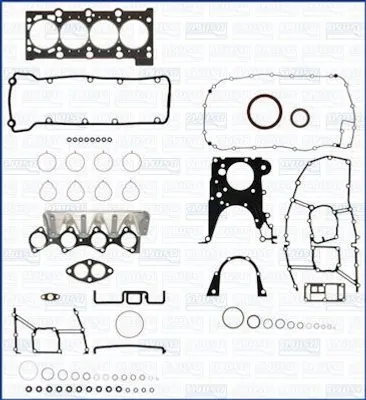 Image de Kit de joints, moteur FIBERMAX d'Ajusa avec joint de culasse (50184200) Kit de joints de carter moteur