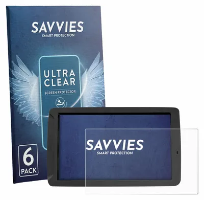 Produktbild von 6x Für BMW Motorrad Navigator V 5 Schutzfolie Savvies Displayschutz Display Schutz Folie Klar Transparent