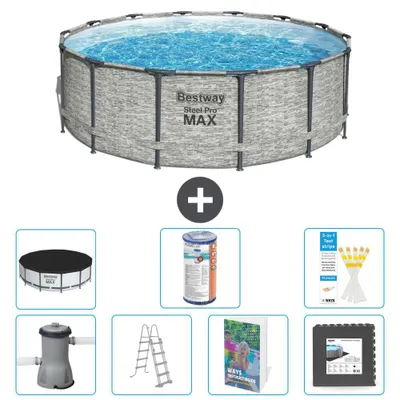 Immagine prodotto di Bestway Steel Pro MAX rotonda - 427 x 122 cm - 8 pezzi S563