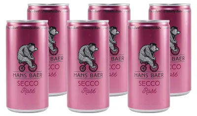 Produktbild von Hans Baer Secco Rosé -trocken- (12 x 0,2L)