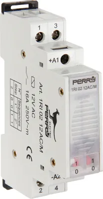 Obrázek produktu pro Impulsní spínač PERRY 1RI0212AC/M, 12 V, 2 kontakty