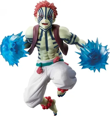 Immagine prodotto di Cacciatore di demoni Kimetsu no Yaiba Akaza Figura delle stelle vibranti 16 cm