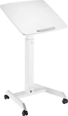 Produktbild von Logilink Sitz-/Steharbeitsplatz, rollbar, Höhe pneumatisch