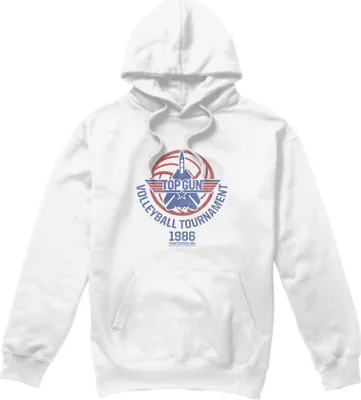Obrázok produktu pre Top Gun - Mikina s kapucňou "Volleyball Tournament" pre mužov TV9111 (M) (White)