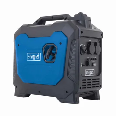 Produktbild von Scheppach Inverter Benzin Stromerzeuger SG2500i | 2000W Leistung | Steckdosen 2x 230V / 2x USB Typ A | 64,1dB Lautstärke | Generator