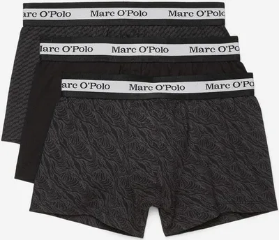 Produktbild von Marc O'Polo Herren M-SHORTS 3-PACK schwarz S