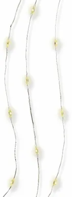 Immagine prodotto di Luci fiabesche GILDE con 40 LED, argento e bianco caldo