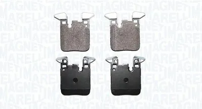 Produktbild von MAGNETI MARELLI Bremsbeläge Satz Hinten Bremsklötze für BMW 1 Schrägheck (F20) 363916061283