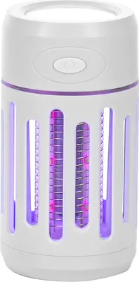 Produktbild von Genius Insektenvernichter eletrisch 2 in1 Lichtfalle, Mückenschutz Taschenlampe Lampe für Camping Urlaub Garten Outdoor, Moskitovernichter mit UV Lich