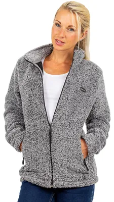 Produktbild von Reichstadt Damen Fleecejacke 22RSW002 Granit 4XL