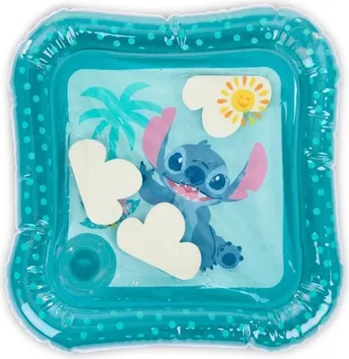Produktbild von Baby Wassertapete, Disney Baby Stitch, Sensorisches Spielzeug, Aufblasbar, Leicht zu Reinigen, Faltbar, Ab Geburt