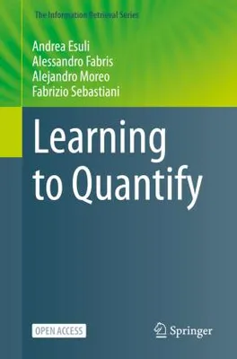 Obrázek produktu pro Learning to Quantify