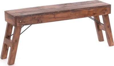 Obrázek produktu pro Kuchyňská lavice "ALDO" | skládací, 112x48x28 cm (DxVxŠ) | dřevěná lavice