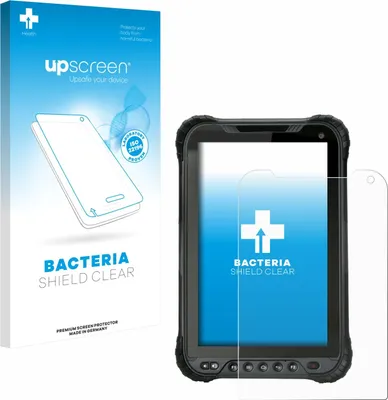Produktbild von upscreen Schutzfolie für Unitech TB85 Plus Displayschutz Displayschutzfolie Folie Klar antibakteriell