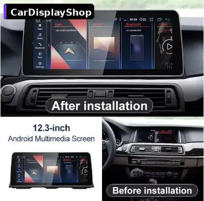 Produktbild von 10,25 Zoll Android 14 Display für BMW 5er Touring F11 2010–2017 NBT Snapdragon 665 8 GB/64 GB CarPlay & Android Auto