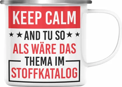 Produktbild von Trendation - Lehrer Emaille Tasse mit Spruch Zubehör Geschenke Lustig Geschenkideen Lehrer Grundschule Mathelehrer Englischlehrer Deutschlehrer (Silber)