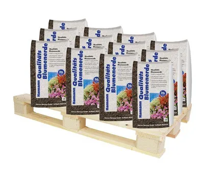 Produktbild von Hamann Qualitäts-Blumenerde 2400 l (120 x 20 l)