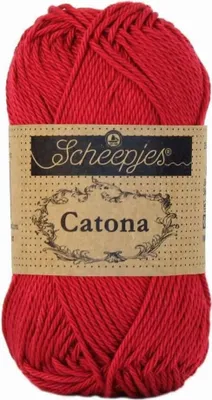 Produktbild von Scheepjes Catona 50g (192) - Scarlet