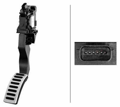 Produktbild von HELLA Gaspedalsensor Fahrpedalsensor 6PV 312 408-031