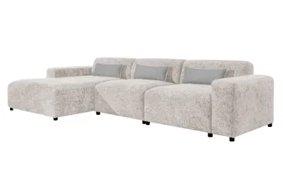 Produktbild von AX LIVING Couch Beige L Form Jughlio, 331 cm breit modern & geräumig L