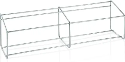 Produktbild von Buffetgestell, CNS, 68,5x17,5x20,5 cm, für 1/3-1/6-1/9 Behälter
