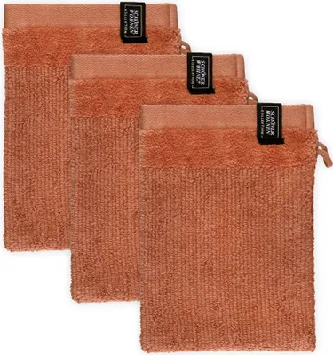 Produktbild von SCHÖNER WOHNEN-Kollektion Waschhandschuh SENSE Rost 16 x 21 cm